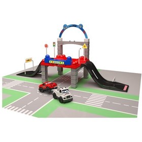 Resim Uçar City 30 Parça Araç Garaj Seti Uçar 202 