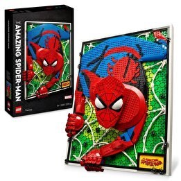 Resim LEGO Art İnanılmaz Örümcek Adam 31209 