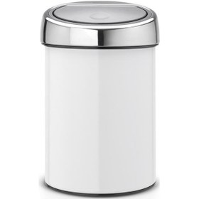 Resim Brabantia Çöp Kutusu 3 Lt Touch Bin Dokunmatik Beyaz 364488 Beyaz 
