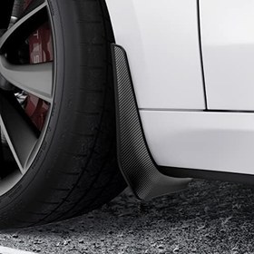 Resim Spigen Tesla Model 3 (2023) WeatherBloc (Carbon Edition) Çamurluk 4'lü Set TO300 Black - ACP04511 