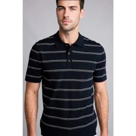 Resim DeFacto Standart Fit Kısa Kollu Triko Polo Tişört H5631AX26SM 