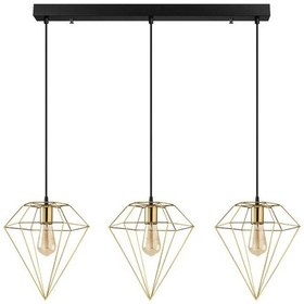 Resim Modern Gold 3 Lü Masa Üstü Sıralı Rustik Retro Metal Prizma Dekor 