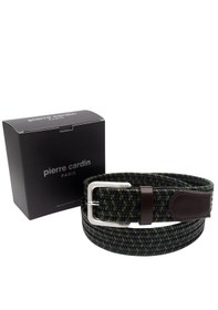 Resim Pierre Cardin Premium Örgü Deri Kemer En 3,5 Cm Pc-1712 Çok Renkli 