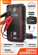 Resim UTRAI Jstar One 22000mah 2000a Jump Starter Taşınabilir Akü Takviye Cihazı (ÇANTA PUSULA POWERBANK) 