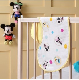 Resim Disney Mickey Pamuk Lisanslı Müslin Omuz Bezi Çok Renkli 
