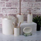 Resim Selim Wicker Banyo Seti 