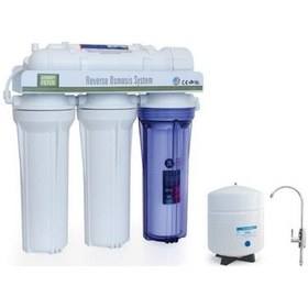 Resim Aqualine Açık Kasa 5 Aşamalı Pompasız Su Arıtma Cihazı Lg Membranlı 