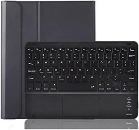 Resim Microcase Samsung Galaxy Tab S8 X700 Bluetooth Klavye + Touchpad Standlı Kılıf - BKK2 