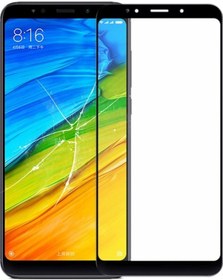 Resim Cbtx Xiaomi Redmi 5 Plus Siyah Uyumlu Oca Optik Şeffaf Yapışkanlı Ön Ekran Dış Cam Lens 