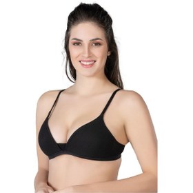 Resim Siyah Mı Emay 1417 Modal Cotton Kaplı Sütyen Siyah 