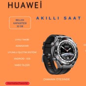 Resim Huawei Watch Ultimate Keşif Siyahı Akıllı Saat 