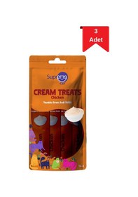 Resim Supreme Cat Tavuklu Krema Kedi Ödülü 4'lü 14 Gr X 3 Paket 