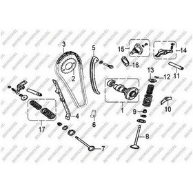 Resim MONDİAL 150 SENTOR EGZOZ SİBOP 