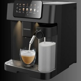 Resim Grundıg Coffee Entegre Süt Hazneli Tam Otomatik Espresso Makinesi 