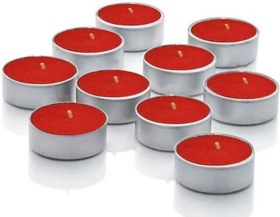 Resim 8 ADET Kırmızı Tealight Suda Yüzen Restoran Cafe Bar Sarı Mavi Kırmızı Pembe Renk Yuvarlak Tea Light Dekoratif Mum (8) 