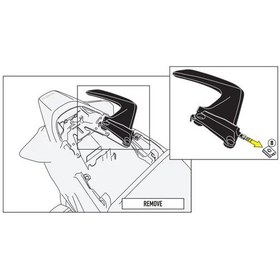 Resim Gıvı 1132kıt Honda Vfr 800 F 14-20 Yan Çanta Taşıyıcı Bağlantı Kıtı Tek Renk 