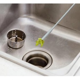 Resim Ohbe Express Yaylı Lavabo Temizleme Kıskaç, Esnek Uzun Saplı Tıkaç Açıcı, 60 cm 