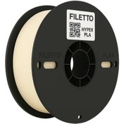 Resim FİLETTO Hyper PLA+ Soft Beyaz 1.75mm – Bambu Lab & Creality Uyumlu – 1KG 