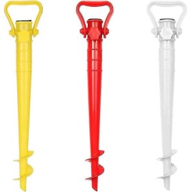 Resim 3 Parça Plaj Şemsiyesi Tutucu, Plaj Şemsiyesi Kum Çapası, Bahçe Şemsiyesi İçin - Wg Diğer 