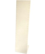 Resim ÖZER KUTU Kolye & Zincir Standı Ayaklı Krem Süet 40 Cm 