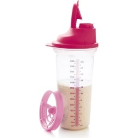Resim Tupperware Şek Şek 600 ml Pembe Çırpıcı Karıştırıcı Shaker 
