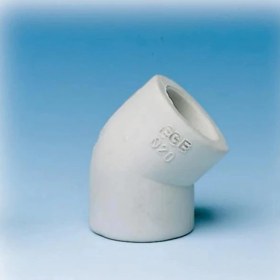 Resim Belle Fusion Mey Ithalat® Ege Yıldız Pprc 20 mm Dirsek 45º Gri 