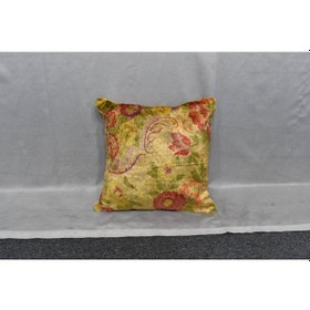 Resim Zehra Abla Halı Yeni Kadife Dokuma Dekoratif Kilim Kırlent Yastık Kılıfı 6087 