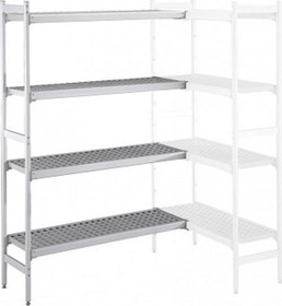 Resim Professional Köşe Tip Etejer 373x1932 Mm, H=1700 Mm ACS1928 