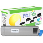 Resim Printpen OKI C822 Mavi (44844627) (7,3K) Muadil Toner 