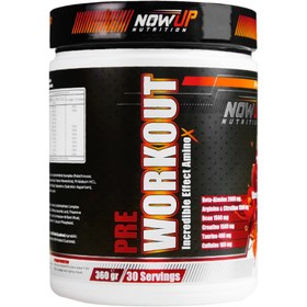 Resim NOWUP NUTRİTİON Pre Workout Incredible Effect Amino Asit Kiraz Aromalı 360g 