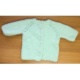 Resim AKG El Örgüsü Bebek Yelek 6 - 9 Aylık 