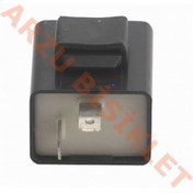 Resim Motosiklet Sinyal Flaşörü 12V Kablosuz Sesli-Sessiz 439043898 