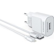 Resim Charge Adapter/cable Duvar Şarjı Lıghtnıng Kablo 2.1A -DRX-D21L- 