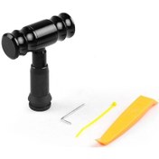 Resim Novahub Siyah Evrensel Alüminyum Alaşımlı Vites Topuzu Araba Modifiye Uçak Joystick Vites Kafası Otomatik Şanzıman İçin Siyah 