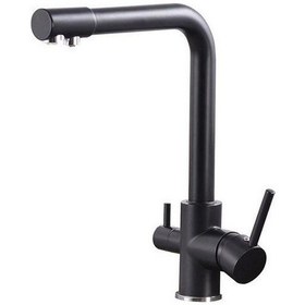 Resim Truva İmaj Arıtmalı Kuğu Evye Batarya Siyah 