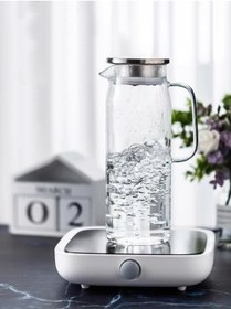 Resim Cam Sürahi Borosilikat Cam Sürahi 2l Borosilikat Cam Sürahi 