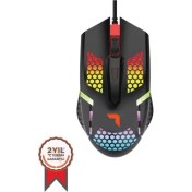 Resim Torima Tm-15 USB Rgb Aydınlatmalı Gaming Oyuncu Mouse Siyah 