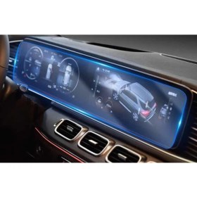 Resim Techmaster Mercedes Gls Gle Serisi 2020 Navigasyon Temperli Ekran Koruyucu 