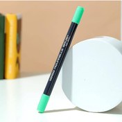 Resim Miniso Çift Kafa Renkli Kalem - Yeşil 400013111 