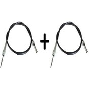 Resim Asya 150-t 19a Uyumlu Km Teli 2 Adet Siyah 