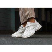Resim Nike W M2K Tekno Kadın Sneaker Beyaz/Krem Spor Ayakkabı 
