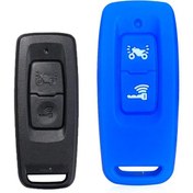 Resim Honda Pcx & Forza & Xadv Uyumlu Silikon Anahtar Kılıfı Mavi 