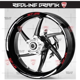 Resim Redline Grafik Mt-25 Jant Şeridi 