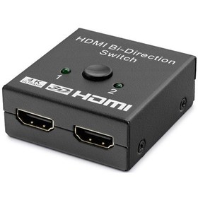 Resim Hdmi Switch Bi-direction 2 In 1 Out - Siyah Hdx1296 
