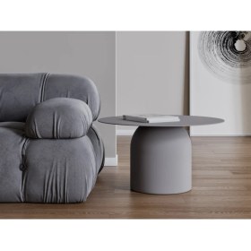 Resim Echo Furniture Hardy Tablalı Bazalt Gri Sehpa 