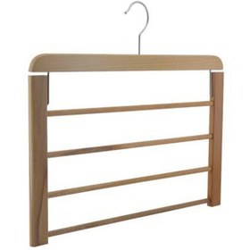 Resim NYN Ahşap Katlı Pantolon Askısı 