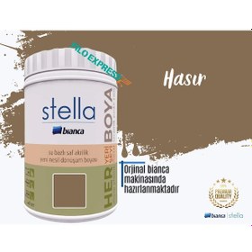 Resim Bianca Stella Su Bazlı Saf Akrilik Boya 1 L Hasır 
