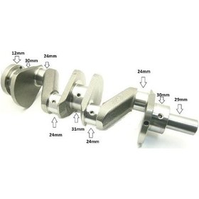 Resim 24 047198317bx - Krank Mili 32mm Favorit 88-95 Forman 88-95 Feli 