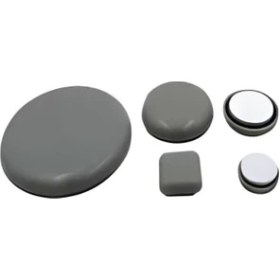 Resim Sandalye Koltuk Keçesi Teflon Plastik Yapışkanlı 38 Mm.-8 Adet 