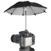 Resim Fotoğraf Ekipmanları İçin Kamera Mini Suya Dayanıklı Güneş Koruyucu Şemsiye 
